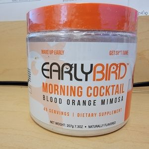 Early Bird morning cocktail blood orange flavor